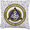 Dental Insignia / Emblem Burlap Pillow 16"