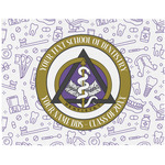 Dental Insignia / Emblem Woven Fabric Placemat - Twill (Personalized)