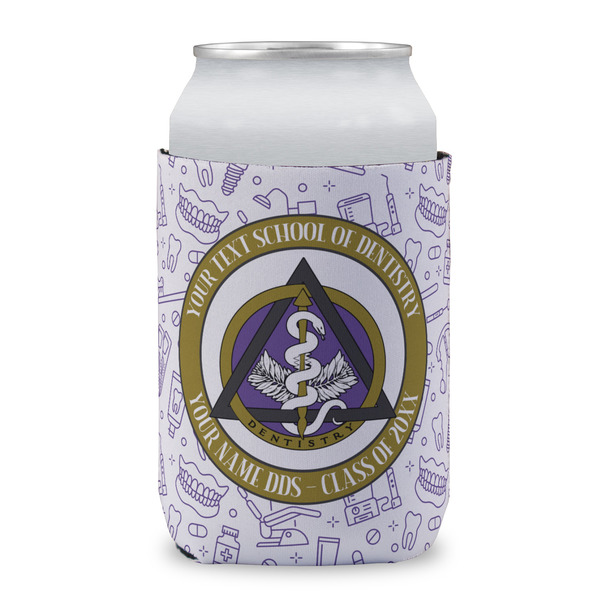 Custom Dental Insignia / Emblem Can Cooler - 12 oz - Single (Personalized)