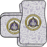 Dental Insignia / Emblem Car Floor Mats Set - 2 Front & 2 Back (Personalized)