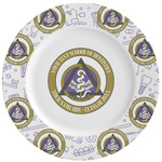 Dental Insignia / Emblem Ceramic Dinner Plates - Set of 4 (Personalized)