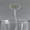 Dental Insignia / Emblem Clear Plastic 7" Stir Stick - Oval - Main