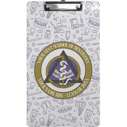 Dental Insignia / Emblem Clipboard - Legal Size (Personalized)