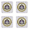 Dental Insignia / Emblem Coaster Set - APPROVAL