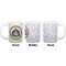 Dental Insignia / Emblem Coffee Mug - 11 oz - White APPROVAL