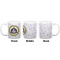 Dental Insignia / Emblem Coffee Mug - 20 oz - White APPROVAL