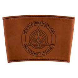 Dental Insignia / Emblem Leatherette Cup Sleeve (Personalized)