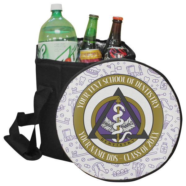 Custom Dental Insignia / Emblem Collapsible Cooler & Seat (Personalized)