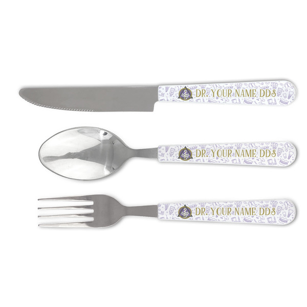 Custom Dental Insignia / Emblem Cutlery Set (Personalized)