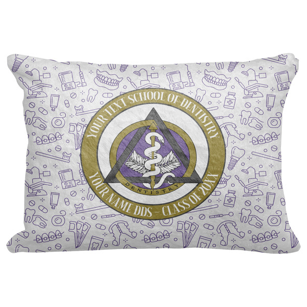 Custom Dental Insignia / Emblem Decorative Baby Pillowcase - 16" x 12" (Personalized)