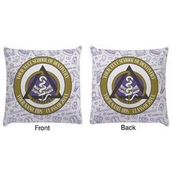 Dental Insignia / Emblem Decorative Pillow Case (Personalized)