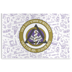 Dental Insignia / Emblem Disposable Paper Placemats (Personalized)