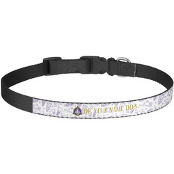 Dental Insignia / Emblem Dog Collar - Large (Personalized)