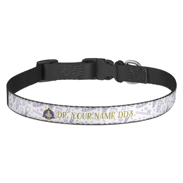 Custom Dental Insignia / Emblem Dog Collar (Personalized)