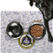 Dental Insignia / Emblem Dog Food Mat - Large LIFESTYLE