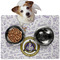 Dental Insignia / Emblem Dog Food Mat - Medium LIFESTYLE