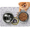 Dental Insignia / Emblem Dog Food Mat - Small LIFESTYLE