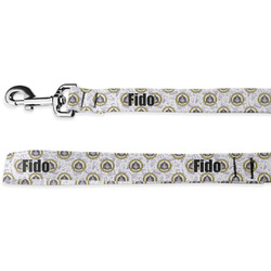 Dental Insignia / Emblem Deluxe Dog Leash - 4 ft (Personalized)