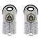 Dental Insignia / Emblem Double Wine Tote - Front & Back
