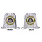 Dental Insignia / Emblem Drawstring Backpack Front & Back Small