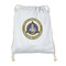 Dental Insignia / Emblem Drawstring Backpacks - Sweatshirt Fleece - Single Sided - FRONT