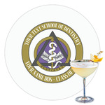 Dental Insignia / Emblem Printed Drink Topper - 3.5" (Personalized)