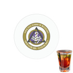 Dental Insignia / Emblem Printed Drink Topper - 1.5" (Personalized)