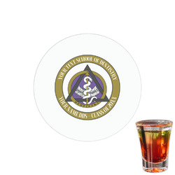 Dental Insignia / Emblem Printed Drink Topper - 1.5" (Personalized)