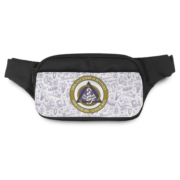 Custom Dental Insignia / Emblem Fanny Pack - Modern Style (Personalized)