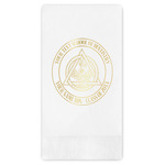 Dental Insignia / Emblem Guest Napkins - Foil Stamped (Personalized)