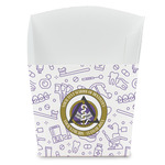 Dental Insignia / Emblem French Fry Favor Boxes (Personalized)