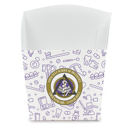 Dental Insignia / Emblem French Fry Favor Boxes (Personalized)