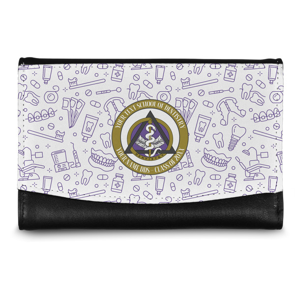 Custom Dental Insignia / Emblem Genuine Leather Women's Wallet - Small (Personalized)