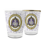 Dental Insignia / Emblem Glass Shot Glass - 1.5 oz (Personalized)