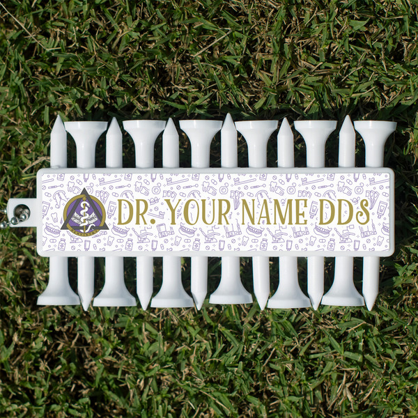 Custom Dental Insignia / Emblem Golf Tees & Ball Markers Set (Personalized)