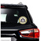 Dental Insignia / Emblem Graphic Car Decal (On Car Window)