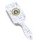 Dental Insignia / Emblem Hair Brush - Angle View