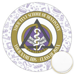 Dental Insignia / Emblem Printed Cookie Topper - 3.25" (Personalized)