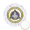 Dental Insignia / Emblem Icing Circle - Small - Front