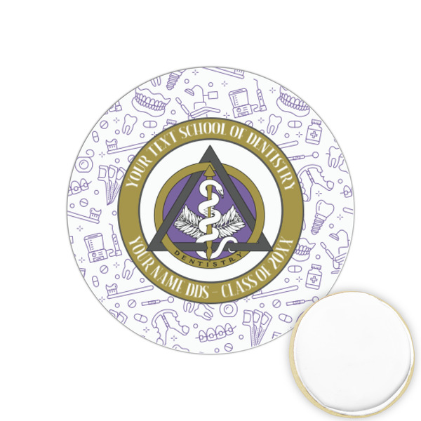 Custom Dental Insignia / Emblem Printed Cookie Topper - 1.25" (Personalized)