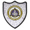 Dental Insignia / Emblem Iron On Patch - Shield - Style B - Front