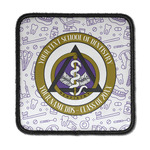 Dental Insignia / Emblem Iron On Square Patch (Personalized)