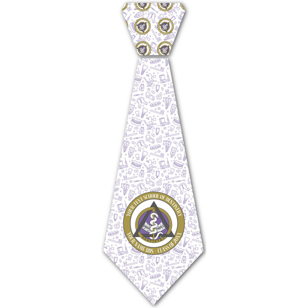 Custom Dental Insignia / Emblem Iron On Tie - 4 Sizes (Personalized)