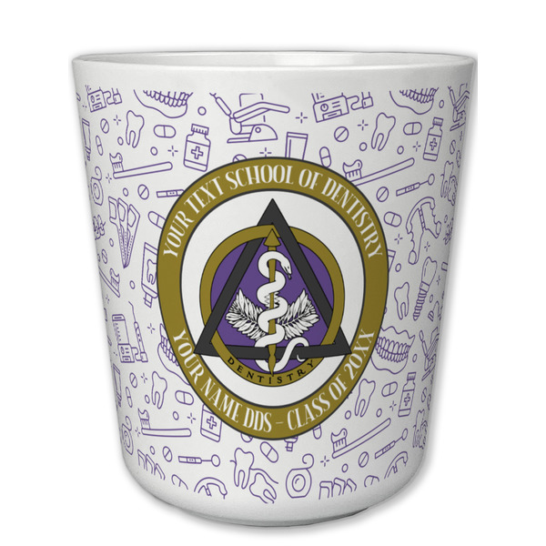 Custom Dental Insignia / Emblem Plastic Tumbler 6 oz (Personalized)