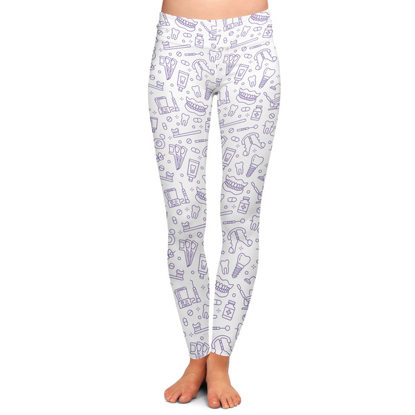 Custom Dental Insignia / Emblem Ladies Leggings - Large