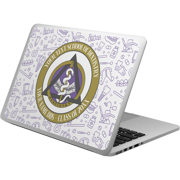 Custom Dental Insignia / Emblem Laptop Skin - Custom Sized (Personalized)