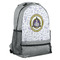 Dental Insignia / Emblem Large Backpack - Gray - Angled View