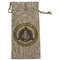 Dental Insignia / Emblem Large Burlap Gift Bags - Front