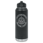 Dental Insignia / Emblem Water Bottles - Laser Engraved - Double-Sided (Personalized)