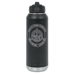 Dental Insignia / Emblem Water Bottle - Laser Engraved (Personalized)